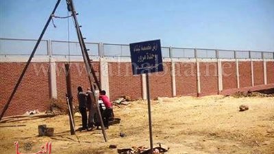 إنشاء وحدة مرور بمركز جهينة فى سوهاج