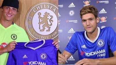 ألونسو يرتدي القميص رقم 3 ولوبيز يرتدي 30 مع  تشيلسي