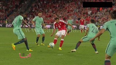 سويسرا تقسو علي البرتغال بهدفين في تصفيات المونديال
