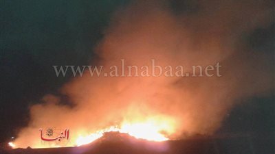  بالصور.. حريق محطة ترحيل القمامة بالمحلة يهدد حياة مرضى الصدر 