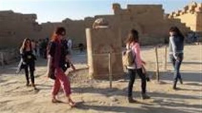 سوهاج تستقبل 50 سائحًا انجليزيًا لزيارة أبيدوس 