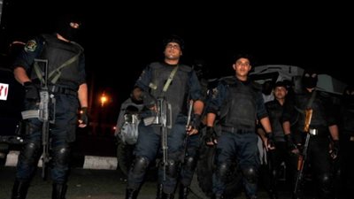 الدفع بقوات العمليات الخاصة لتمشيط محيط انفجار السيارة المفخخة