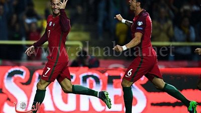 رونالدو يحرز رباعية فى سداسية البرتغال امام أندورا 