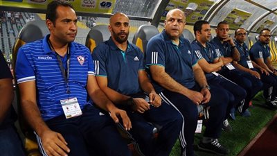 مدرب الزمالك يشارك في التدريبات بسبب النقص العددي 