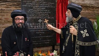 بالصور.. «تواضروس» يرقى كهنة بمصر القديمة لرتبة «القمصية»