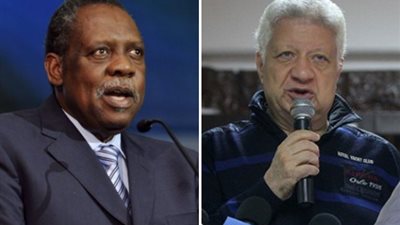 تفاصيل مشادة مرتضى منصور مع عيسى حياتو بعد مباراة صن داونز