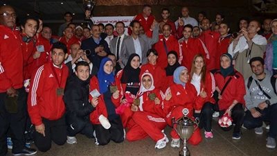 بعثة منتخب الكاراتيه تعود للقاهرة بعد مشاركتها في بطولة النمسا.. غدًا