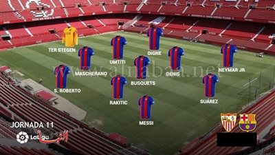 ميسي وسواريز ونيمار يقودون