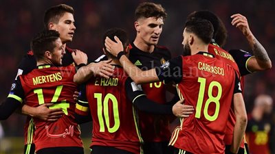 بلجيكا تكتسح إستونيا في تصفيات كأس العالم 2018