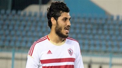 علي جبر يتدرب منفردا في الزمالك بعد الغرامة 
