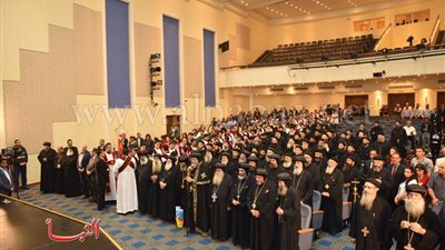 5 مواقف مثيرة فى احتفالية الكنيسة بمرور 3 سنوات على المركز الإعلامى