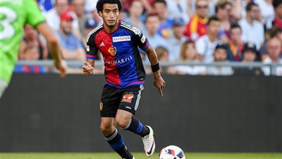 عمر جابر يتدرب في الزمالك 