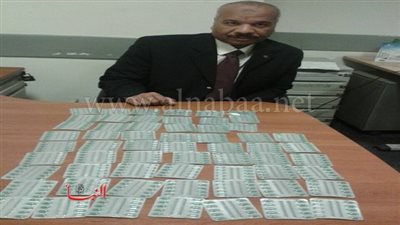 بالصور.. إحباط تهريب كمية من الأقراص المخدرة عبر مطار القاهرة 