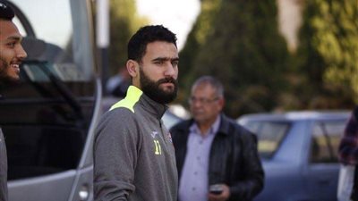 شاهد باسم مرسى فى معسكر الزمالك 