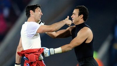 رسالة خاصة من الحضري لبوفون في عيد ميلاده..تعرف عليها 