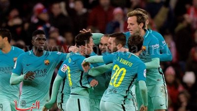 برشلونة بالقوة الضاربة أمام أتلتيكو مدريد بـ