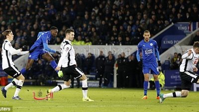 ليستر سيتي يطيح بديربي كاونتي من كأس الاتحاد الإنجليزي