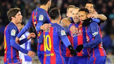 لاعب برشلونة: سنقاتل ضد باريس سان جيرمان.. وسنتأهل في الإياب