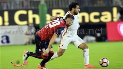 شاهد.. صلاح يخوض مران «ذئاب روما» استعدادًا لـ «أفاعي الإنتر»