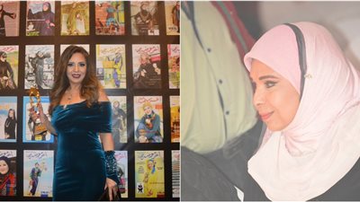 بالصور.. تكريم مديحة حمدي وأميرة نايف في مهرجان