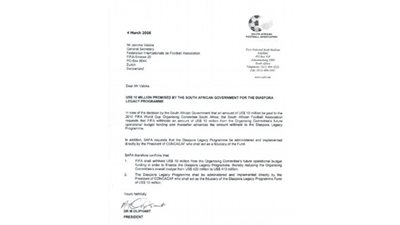 بالصور.. وثيقة رسمية تكشف أسباب استقالة بلاتر من الفيفا