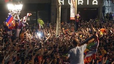 الاتحاد الأوروبي يغرم برشلونة بسبب علم كتالونيا