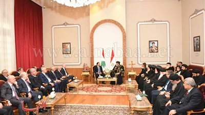 تفاصيل لقاء «تواضروس» برئيس وزراء لبنان سعد الحريرى 