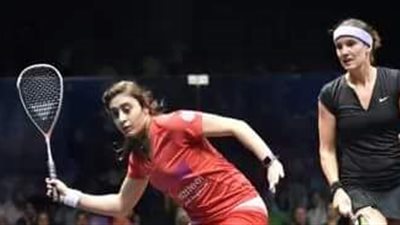 نور الشربيني تتأهل لثمن نهائي بطولة العالم للإسكواش