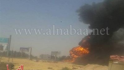 بالصور.. انفجار في خط غاز «التجمع الخامس» بالقاهرة الجديدة