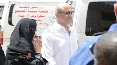 أول صور من جنازة والدة المخرجين عمرو وشريف عرفة