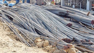 أسعار الحديد اليوم الأحد 23 - 4 - 2017