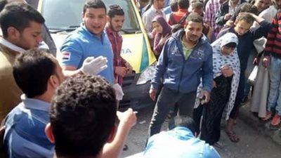 بالصور.. مجهولون يطلقون النار أمام محطة مترو فيصل.. وسقوط ضحايا