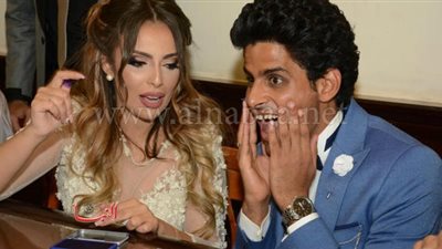 صور جديدة من عقد قران إسراء عبد الفتاح وحمدي الميرغني