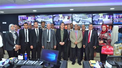 بدء تشغيل المنظومة الأمنية الجديدة بجامعة أسيوط