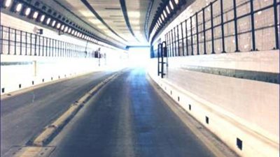 وفد مكون من طلاب 3 جامعات فى زيارة لأنفاق قناة السويس