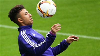 بالصورة.. «لاعب الاهلى » يحتفل بعودة تريزيجيه لـ«التتش»