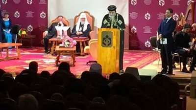 بوتين يسلم تواضروس جائزة تعزيز الوحدة بين الأرثوذكس