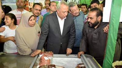 بالصور.. محافظ الشرقية يفتتح معرض 