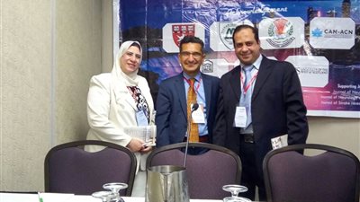 مؤتمر الزهايمر بكندا يكرم كلية صيدلة البنات بجامعة الأزهر