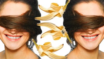 قشر الموز.. الحل السحري لتطويل الشعر وتنعيمه