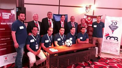 تمثيل مشرف لأطباء الأزهرالمشاركين بمسابقة الجمعية المصرية لأمراض القلب