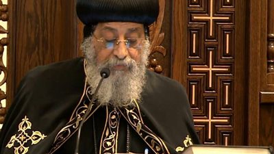 أول تعليق لـ«تواضروس» على حادث الواحات الإرهابي