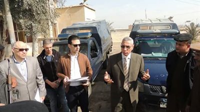 عبد المنصف فى جولات ماكوكية بمراكز الشرطة بالمنيا استعدادا لأعياد الميلاد