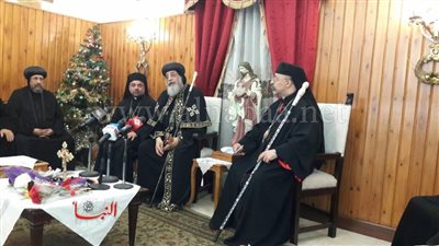  بالصور.. البابا تواضروس يهنئ الكاثوليك باحتفالات أعياد الميلاد