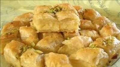 بالفيديو:  طريقة عمل  « الجلاش الحلو بالمكسرات »  في المنزل    