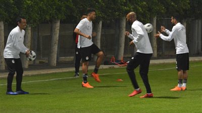  السعيد ينتظم في تدريبات منتخب مصر 