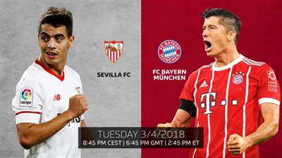 بث مباشر.. بايرن ميونيخ وإشبيلية في أبطال أوروبا