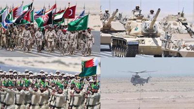 اختتام فعاليات تمرين «درع الخليج المشترك 1» بالسعودية بمشاركة السيسي