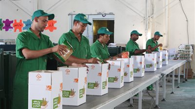 «بنك الطعام» يكشف حقيقة وجود تلفيات بـ«كراتين» رمضان