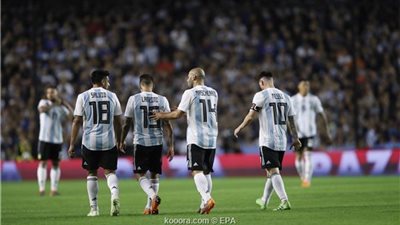 ارتياح فى منتخب الأرجنتين بعد إلغاء مباراة الكيان الصهيوني فى القدس 